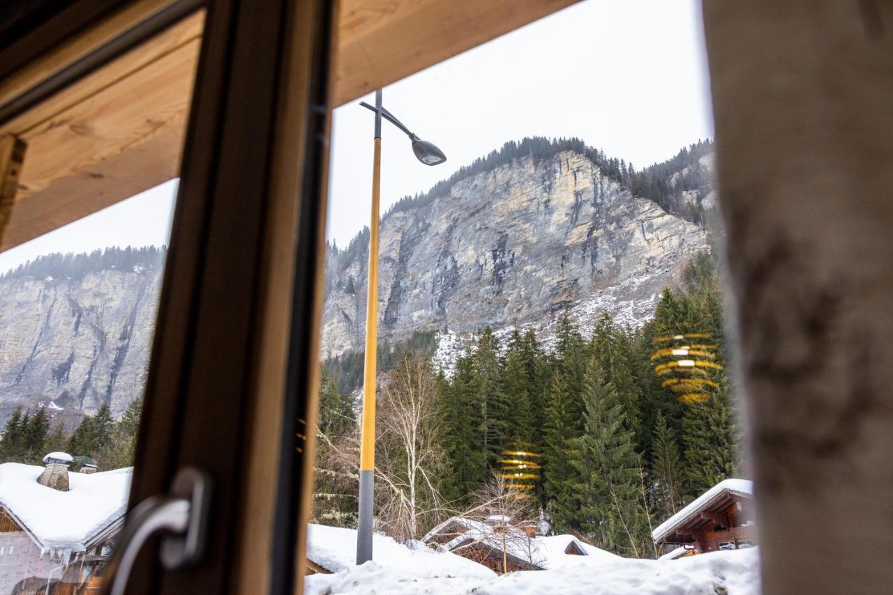 Hotel Et Chalet Au Coin Du Feu Chilly Powder Morzine Esterno foto