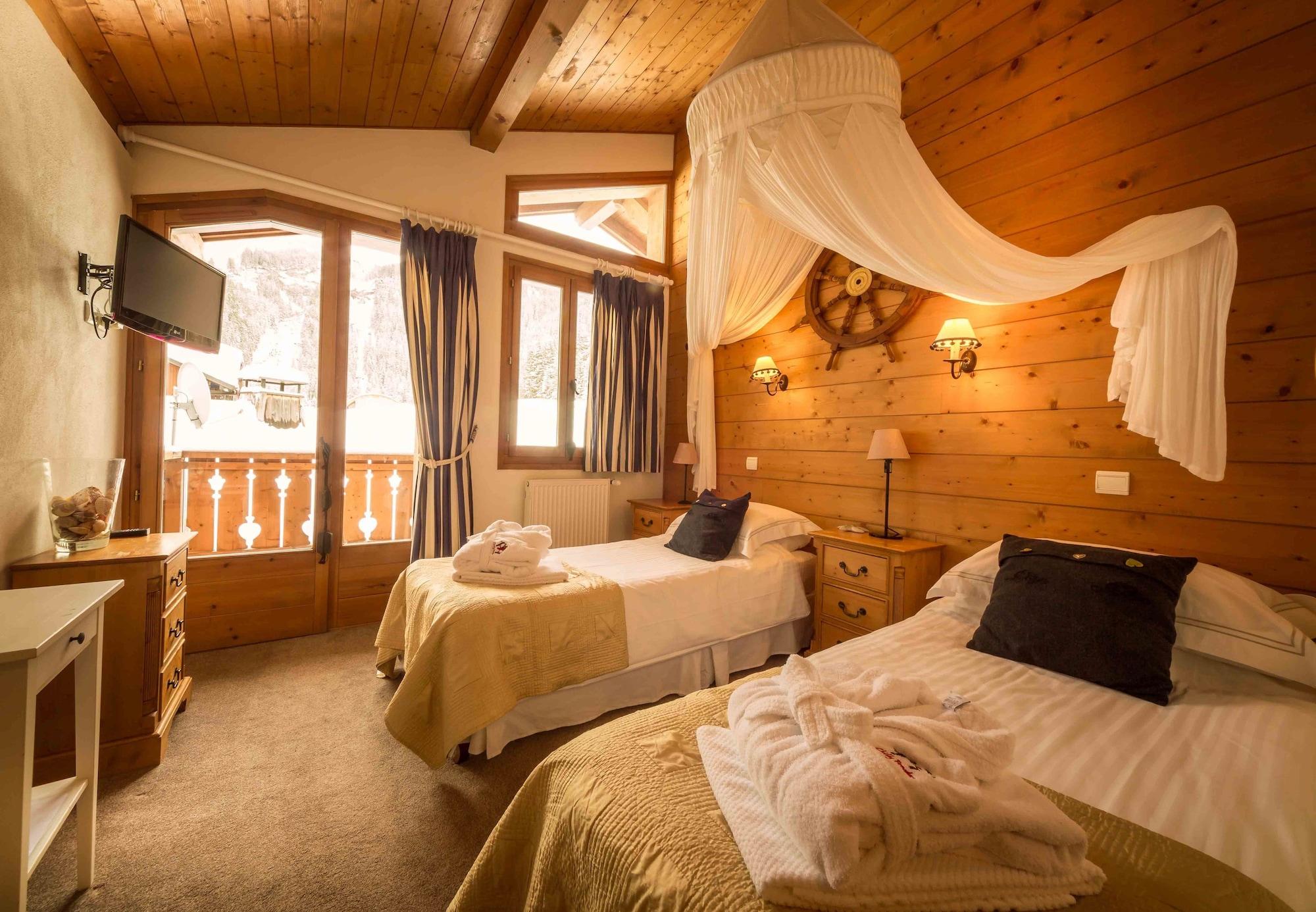 Hotel Et Chalet Au Coin Du Feu Chilly Powder Morzine Esterno foto