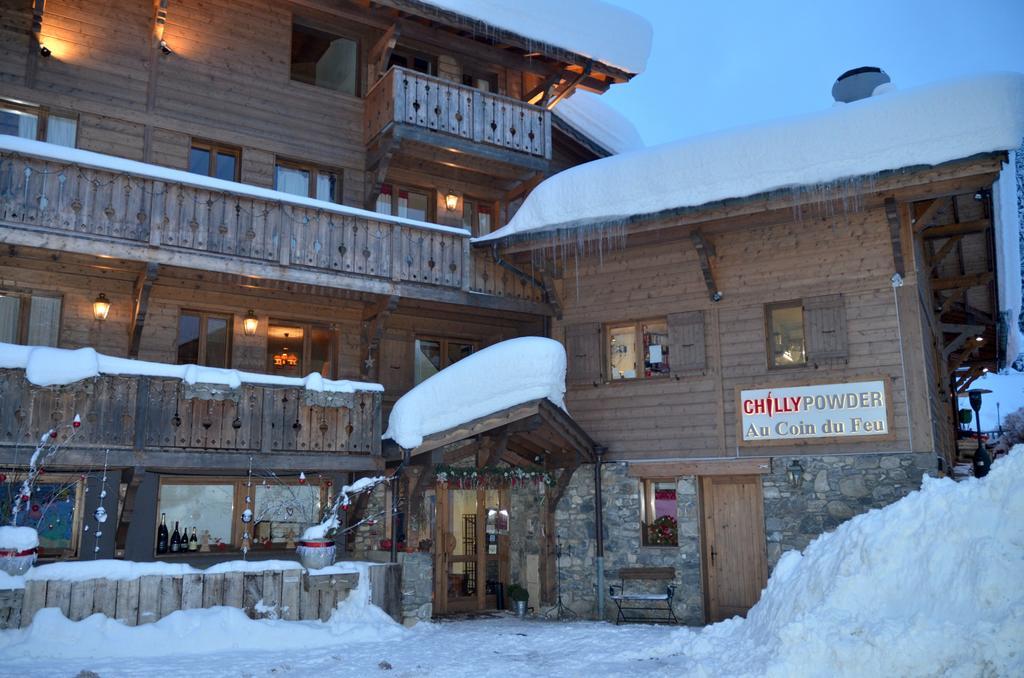 Hotel Et Chalet Au Coin Du Feu Chilly Powder Morzine Esterno foto